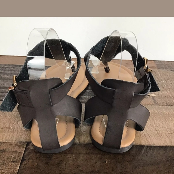 Torrid Dark Brown Sandals - Picture 3 of 6